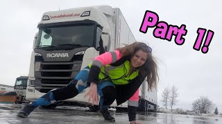 Ice Road Trucker Cassie Vlog! | Part 1 by Trucker Cassie 50,686 views 3 months ago 18 minutes
