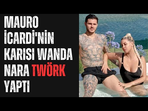 Mauro İcardi'nin karısı Wanda Nara Transparan kıyafeti ve kalça dansı yaptı