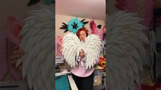 Kids wings ,who wants tutorial? #diy #shortvideo #angelwings #wings #handmade #shortsyoutube #shorts