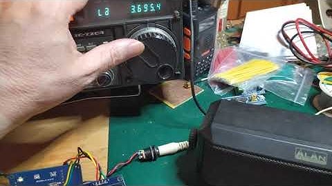 Demo of DSP kit with Spectral Noise Reduction, Voice Operated Squelch and passband filters