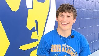 Greenville's three-sport standout named first Student Athlete of Week
