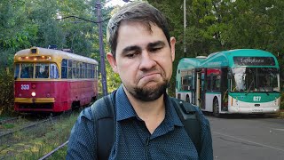 Хабаровск: грустный город в плену китайских автобусов. А трамваи здесь ездят на честном слове!