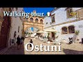 Ostuni (Puglia), Italy【Walking Tour】With Captions - 4K