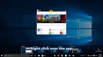 windows 10 move apps between multiple virtual desktops