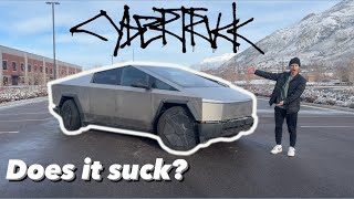 I GOT A HOLD OF A TESLA CYBERTRUCK by Mort&Co. Garage 3,171 views 4 months ago 6 minutes, 45 seconds