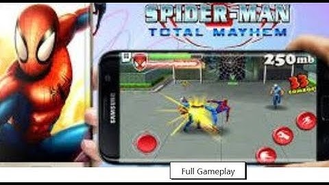 Spider Man Total Mayhem gameplay part 1 game on android mobile