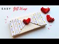 Stunning Gift Wrap Idea | DIY Gift Packing | Gift Wrap for any Occasion #giftwrap #giftpack