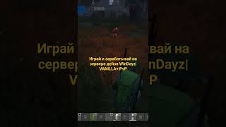 DayZ, Играй и зарабатывай на сервере дейз  WinDayz|VANILLA+|PVP #games #dayz #shorts  #money