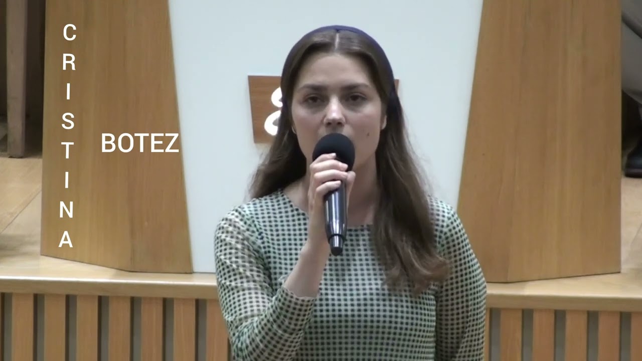 Cristina Botez-Ma uit la tine,tu esti oare?