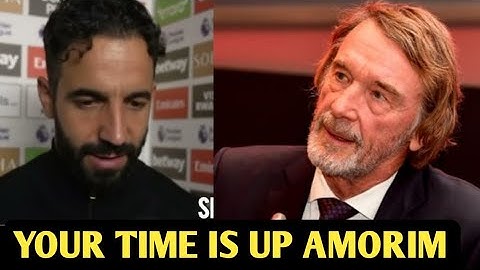 Ineos prepared to sack Manchester United manager Ruben Amorim