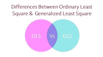 Differences Between Ordinary Least Square & Generalized Least Square | OLS vs GLS | @thesishelper01