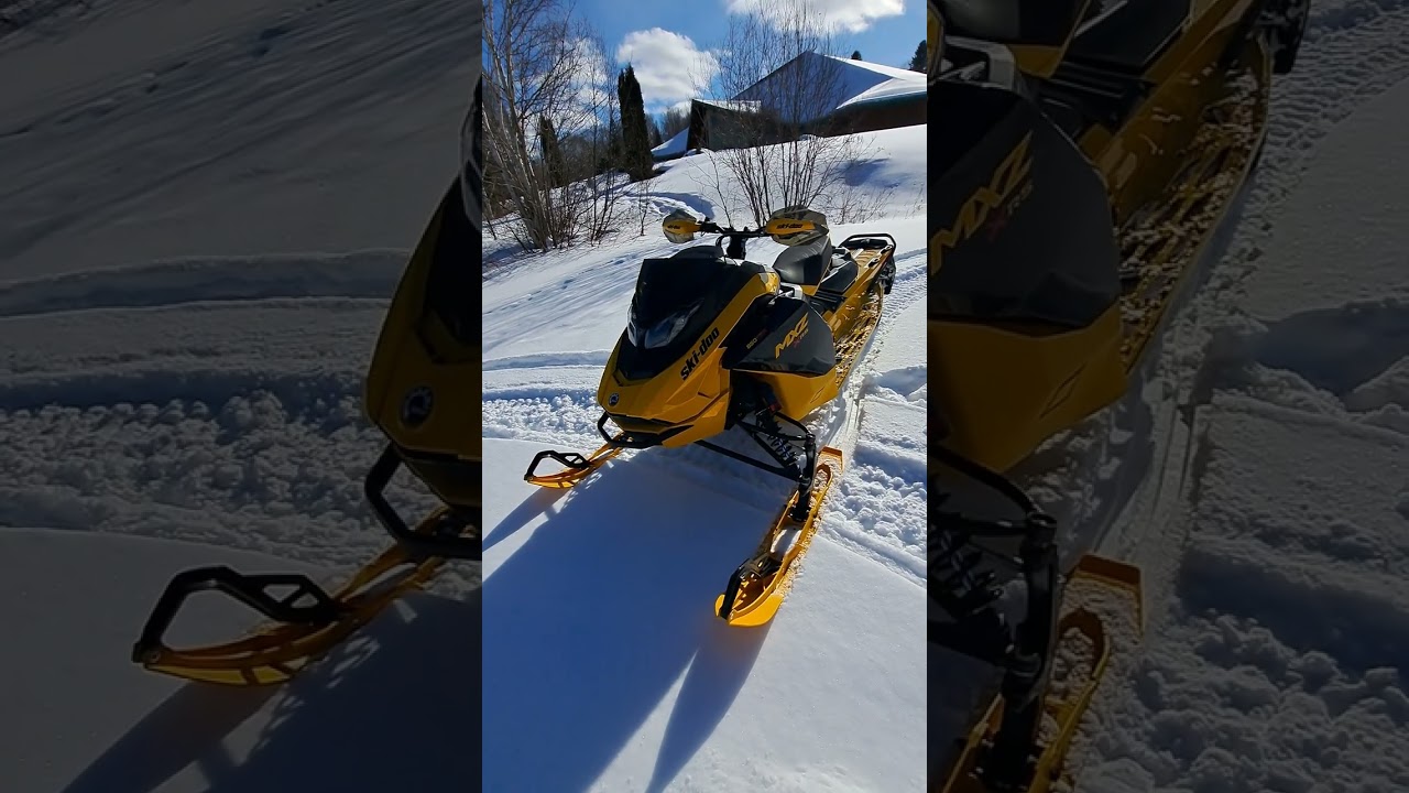 2025 Ski-Doo MXZ X-RS first impression - YouTube