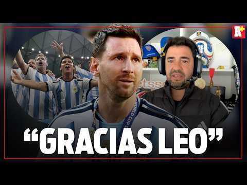 "ARGENTINES ARE MORE HUMBLE THANKS TO MESSI" | The FAREWELL to the ARGENTINE LEGEND