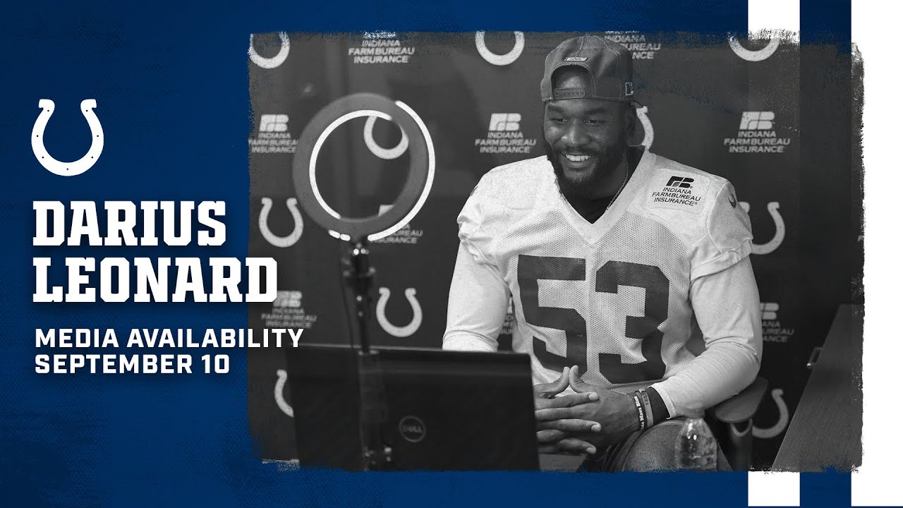 Darius Leonard On Learning From Philip Rivers, Defensive Energy