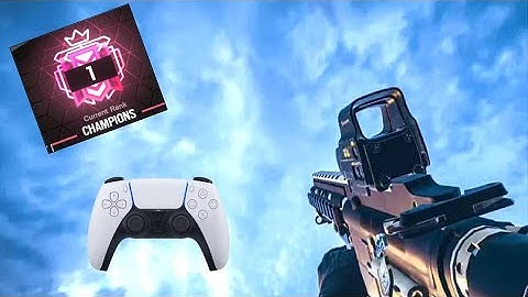 THE *BEST* #1 CONTROLLER CHAMPION Settings on OPERATION COLLISION POINT Rainbow Six Siege CONSOLE