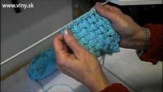 Dierkovaný Kockovaný Vzor Na Pletenie