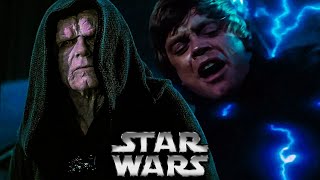 Why Force Lightning Disfigured Palpatine But Not Luke