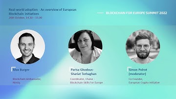 Real-world adoption – An overview of European Blockchain initiatives | BC4EU Summit 2022