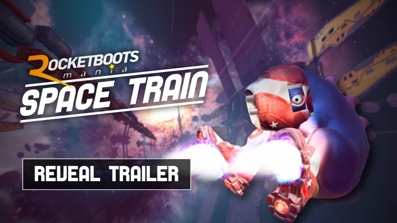 Rocket Boots Mania: Space Train | Official Reveal Trailer (Free Game)
