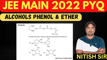 Consider the above reaction sequence and identify the product B. 26th June ,2022 |JEE Mains |