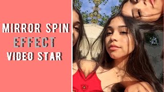 mirror spin effect on videostar :)