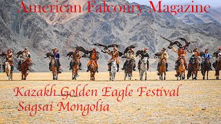 Kazakhs Golden Eagle Festival. Sagsai Mongolia 2023