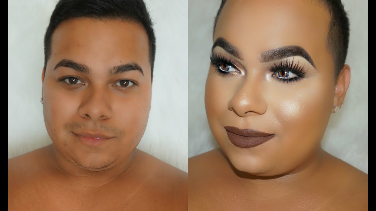 Instagram BADDIE Makeup Tutorial Cut Crease BOLD Dark Lips