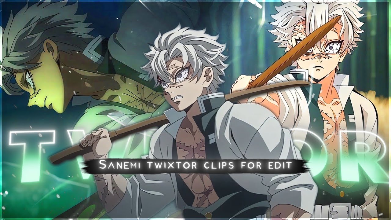 Sanemi Shinazugawa 4K Twixtor Clips | Demon Slayer — Clips| Twixtor Pack