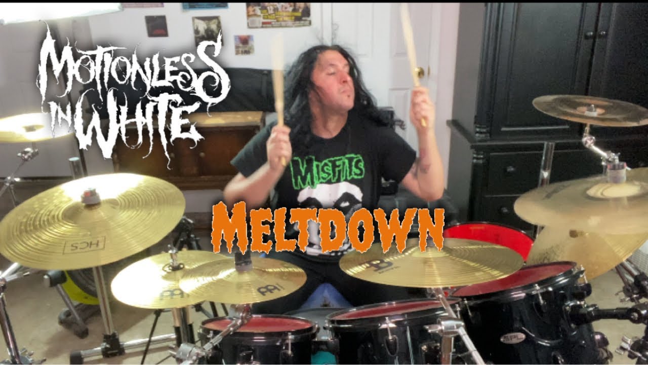 Motionless In White Meltdown [Drum Cover ] 🔴2022 YouTube