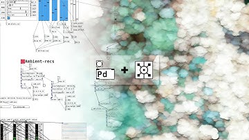 Colors of nature - soundscape reimagined in pd + td