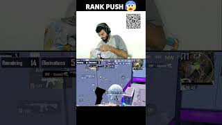 RANK PUSH Intense fight 😰 #bgmi #onehandplayer #sprannalive