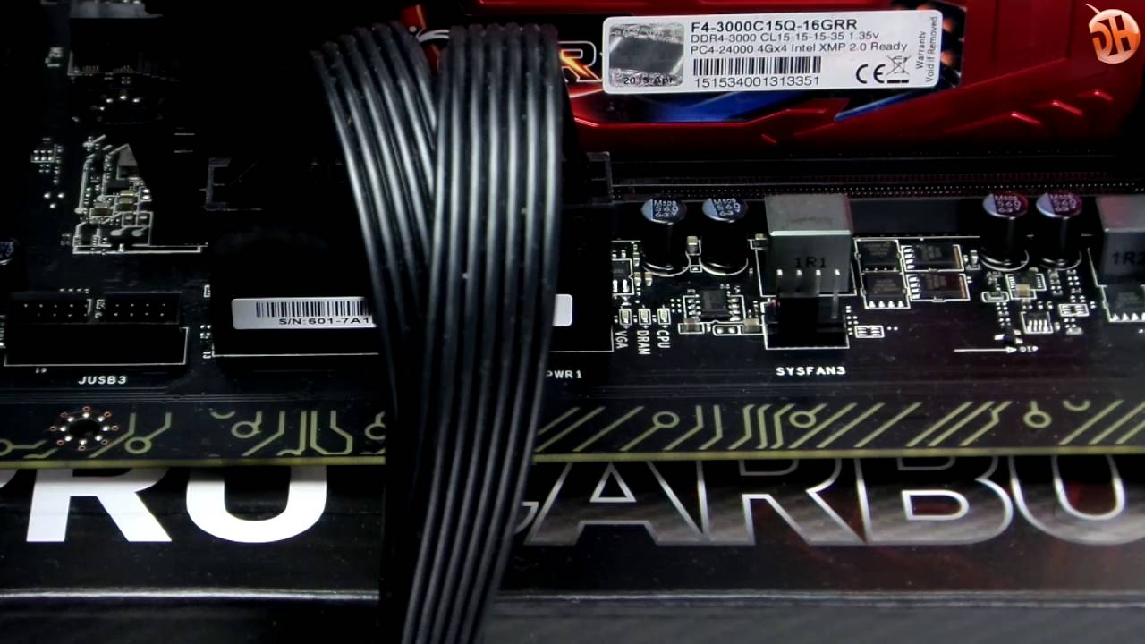 MSI Z170A Gaming Pro Carbon "LED'li" Anakart İncelemesi - YouTube