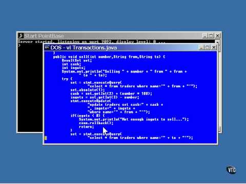 Lesson13 A Transaction Example | JAVA J2EE Tutorials
