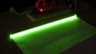 Scanner rgb led lamp PWM controlled by Arduino Nano