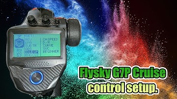Flysky G7P Cruise control set up on firmware 1.0.28