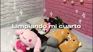 ☁limpiando mi habitación☁ #vlog #aesthetic #room #roomtour #study  || shiroiiiu ✨