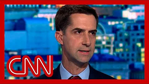 Tapper asks Sen. Tom Cotton who is to blame for bo...