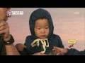 [HIT] 슈퍼맨이 돌아왔다-대하먹기에 도전한 삼둥이, 새우가 무서워요!.20141102