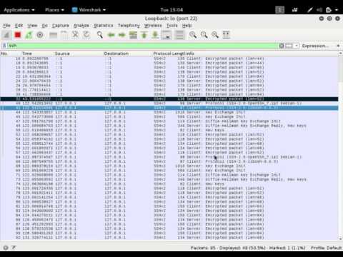 Analysis of SSH packets to know if they found our password