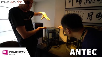 Antec Crown Premium Chassis - Computex 2016 with Funkykit.com