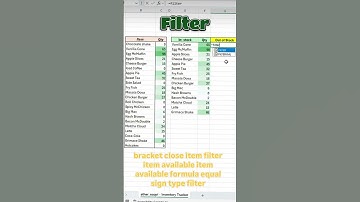 I Tried Using Excel FILTER for Inventory Tracking