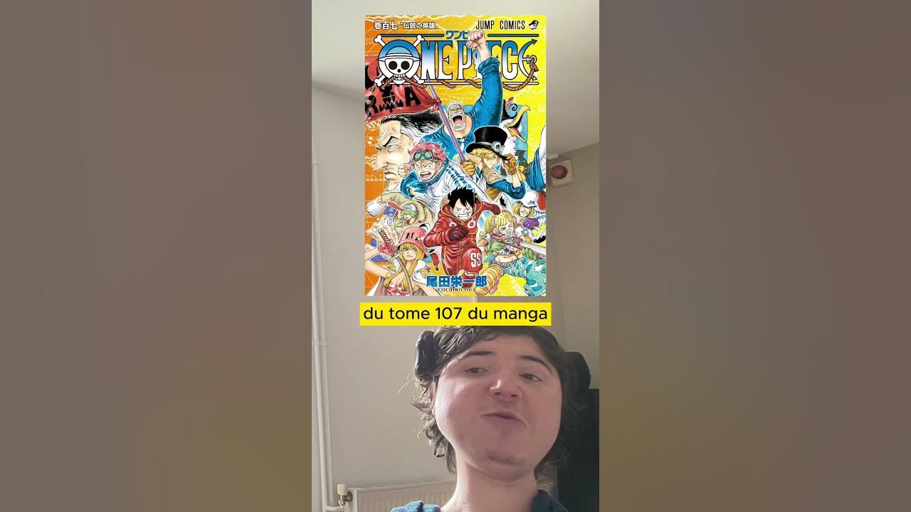 La version finale de la couverture du tome 107 de One Piece ! 