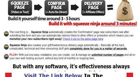 Squeeze Ninja Software Review With Bonus