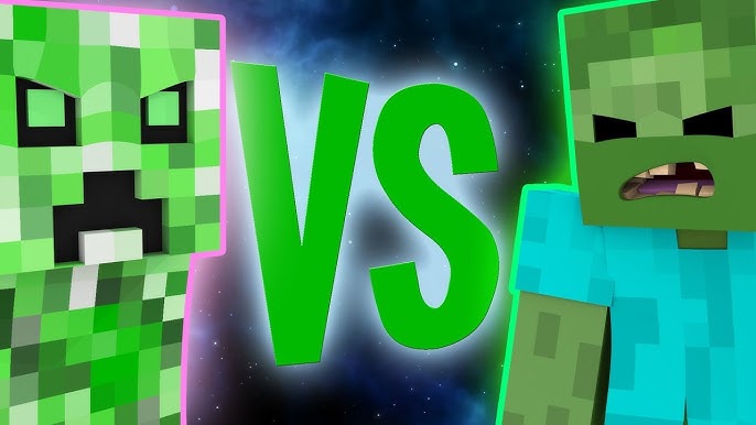 Stream Creeper VS Zombie!! by User 122670650