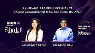 Shakti Is Self-Generated | Dr. Kiran Bedi on Power, Leadership & Shakti at Shakti Edition