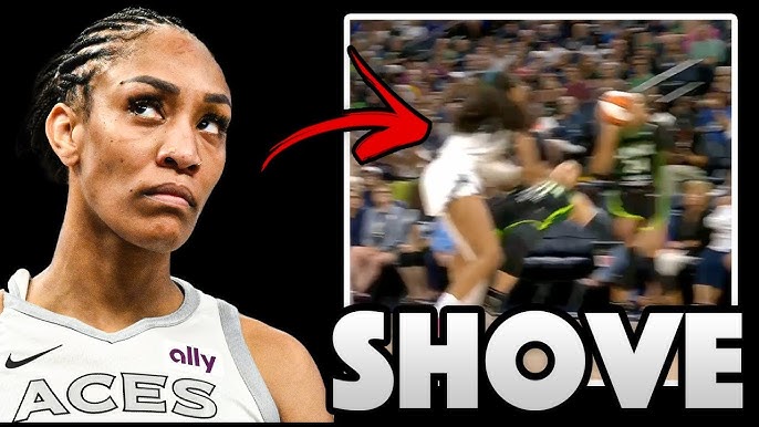 A'ja Wilson SHOVES Former Teammate & The Refs REFUSE To Call it Properly...