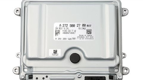 Mercedes benz used ECM ME 9.7 programming and VIN change with Xentry diagnostics 