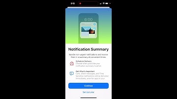 Notification summary on iPhone - overview & how to use