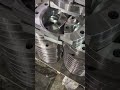 Machining of irregularly shaped flanges#flange