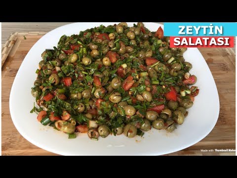 Video: Zeytin Salatası